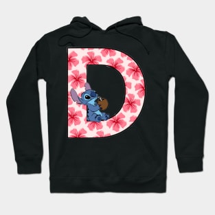 Stitch letter Hoodie